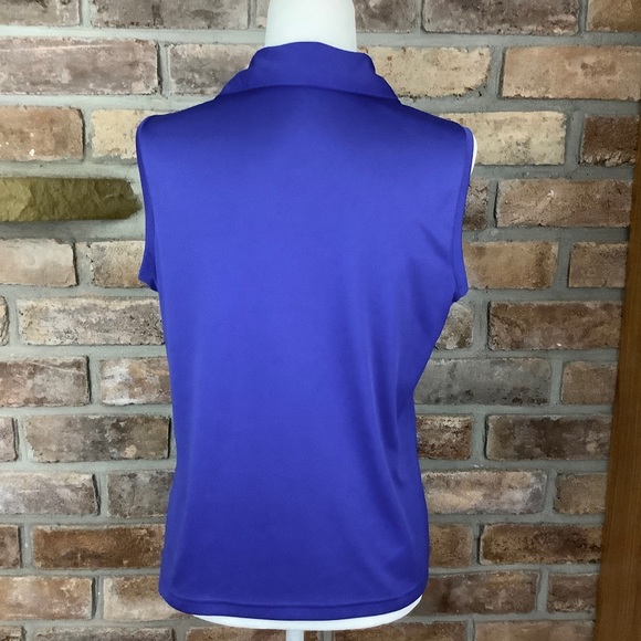 IZOD Perform X Cool-FX Royal Blue Activewear Top 150 - Picture 3 of 9